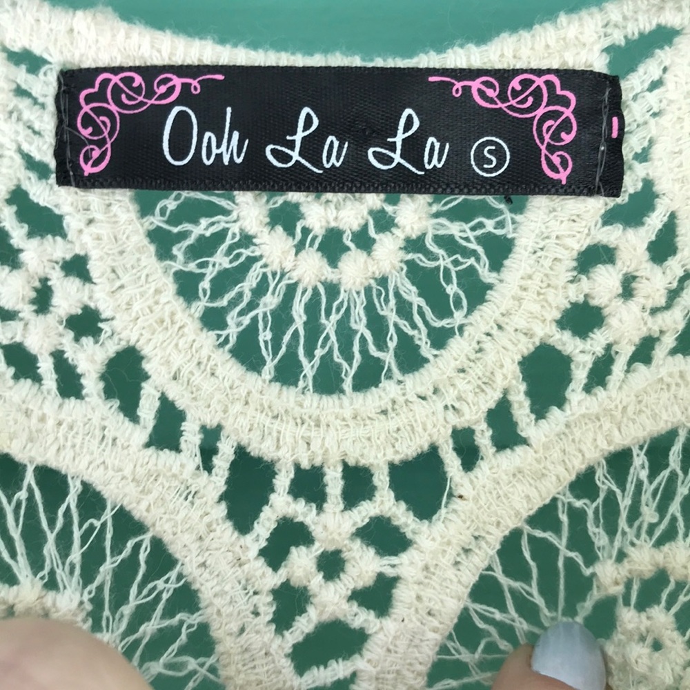 Crochet Festival Fringe Top - Picture 3 of 4
